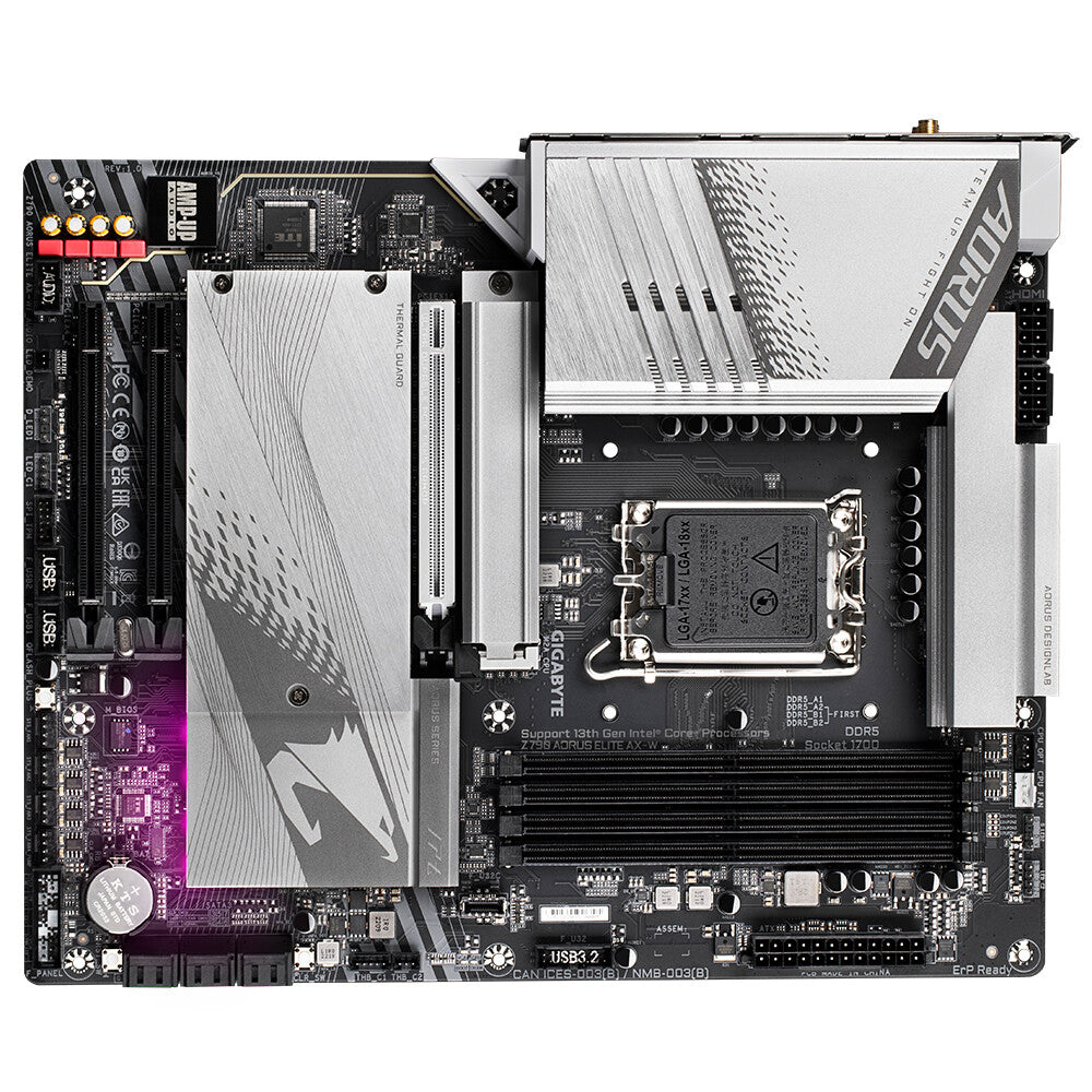 Gigabyte Z790 AORUS ELITE AX-W ATX motherboard - Intel Z790 Express LGA 1700