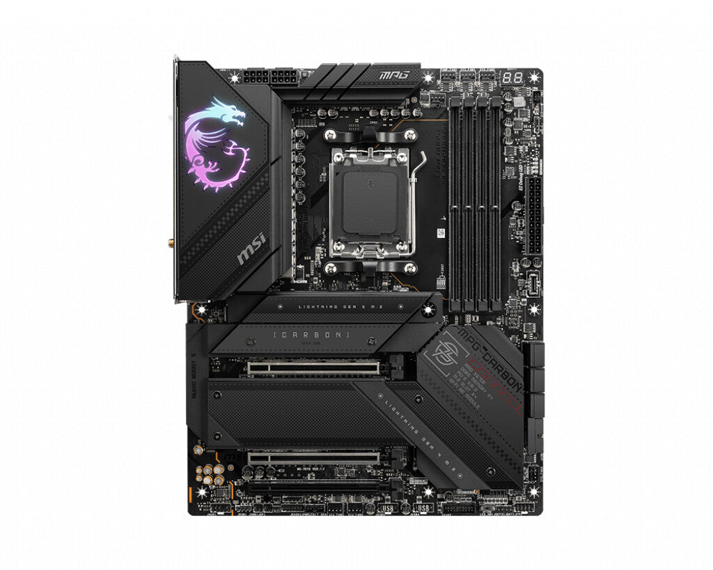 MSI MPG X670E CARBON WIFI ATX motherboard - AMD X670 Socket AM5