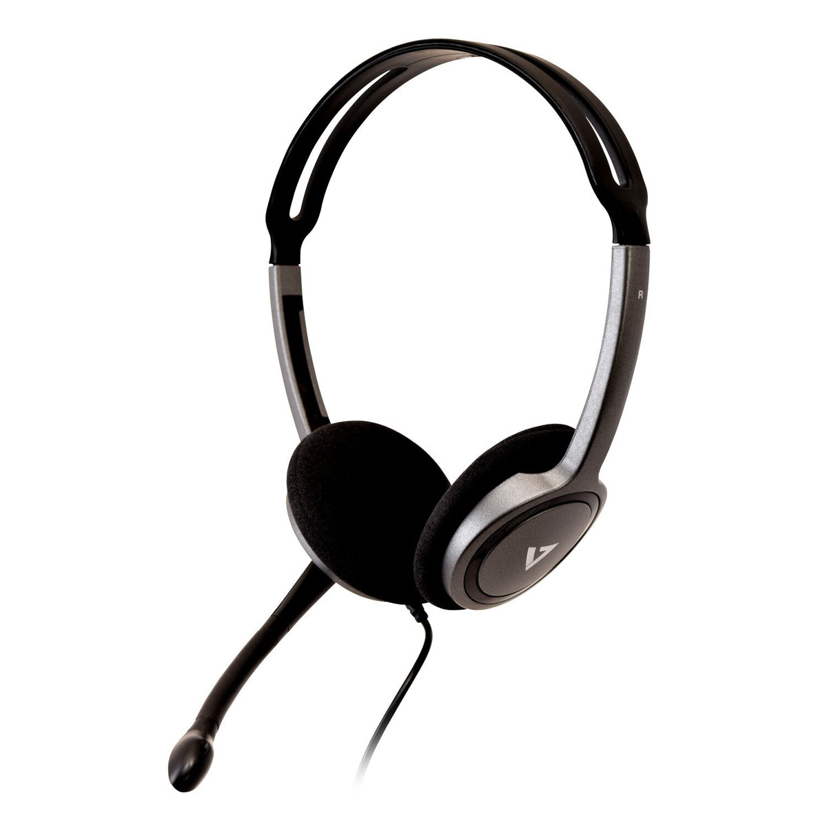 V7 HA212-2EP - Wired Lightweight Stereo Headset with Microphone