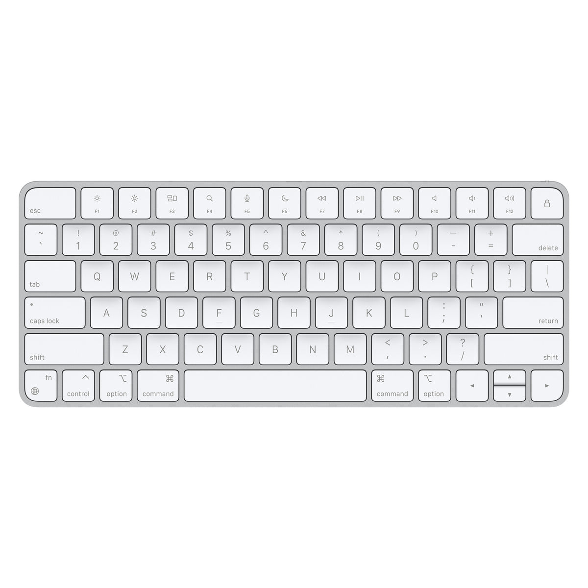 Apple Magic -  USB Wired + Bluetooth Wireless Keyboard in Aluminium / White (QWERTY US)