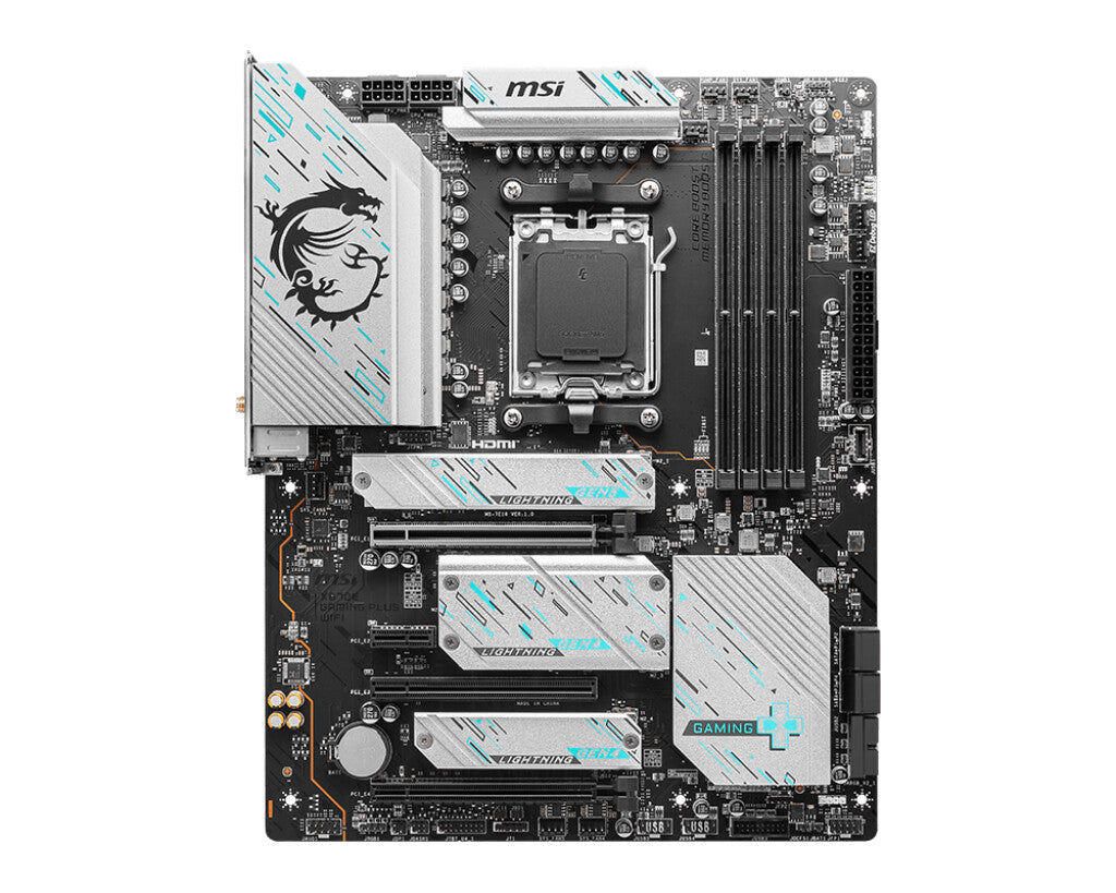 MSI X670E GAMING PLUS WIFI ATX motherboard - AMD X670 Socket AM5