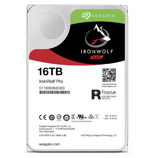 Seagate IronWolf Pro - Serial ATA III 3.5&quot; Internal hard drive - 16 TB