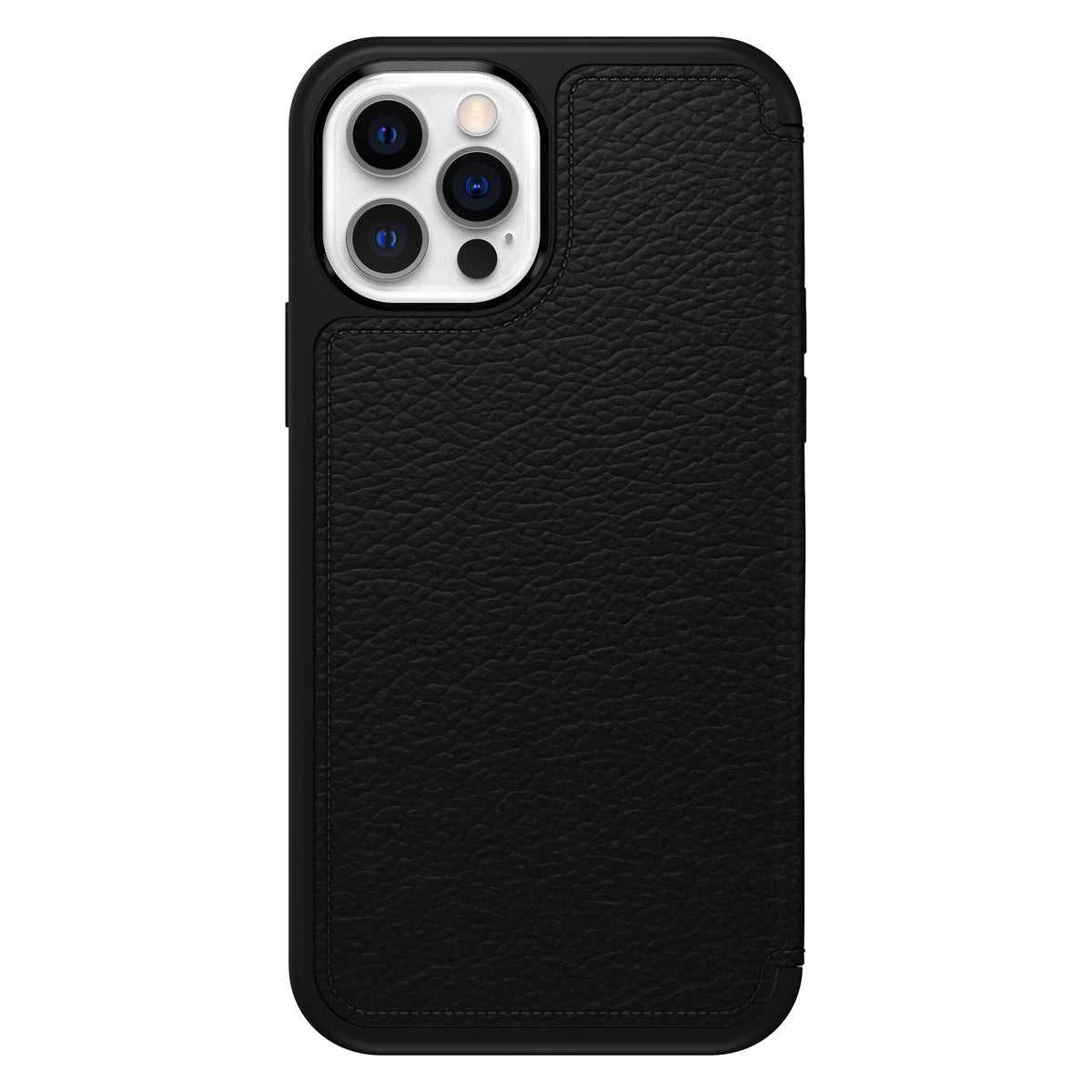 OtterBox Strada Folio Series for iPhone 12/ 12 Pro in Black - No Packaging