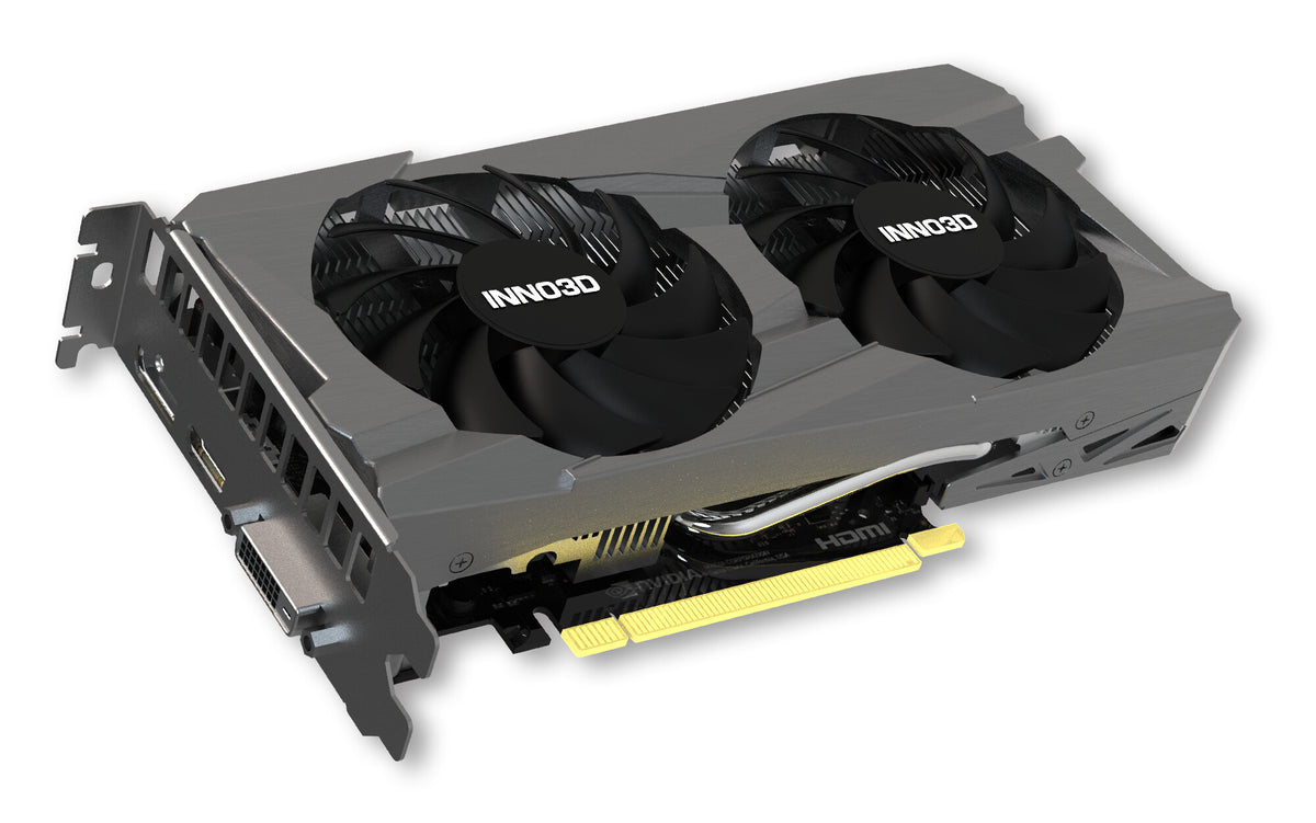 Inno3D TWIN X2 OC - NVIDIA 8 GB GDDR6 GeForce RTX 3050 graphics card