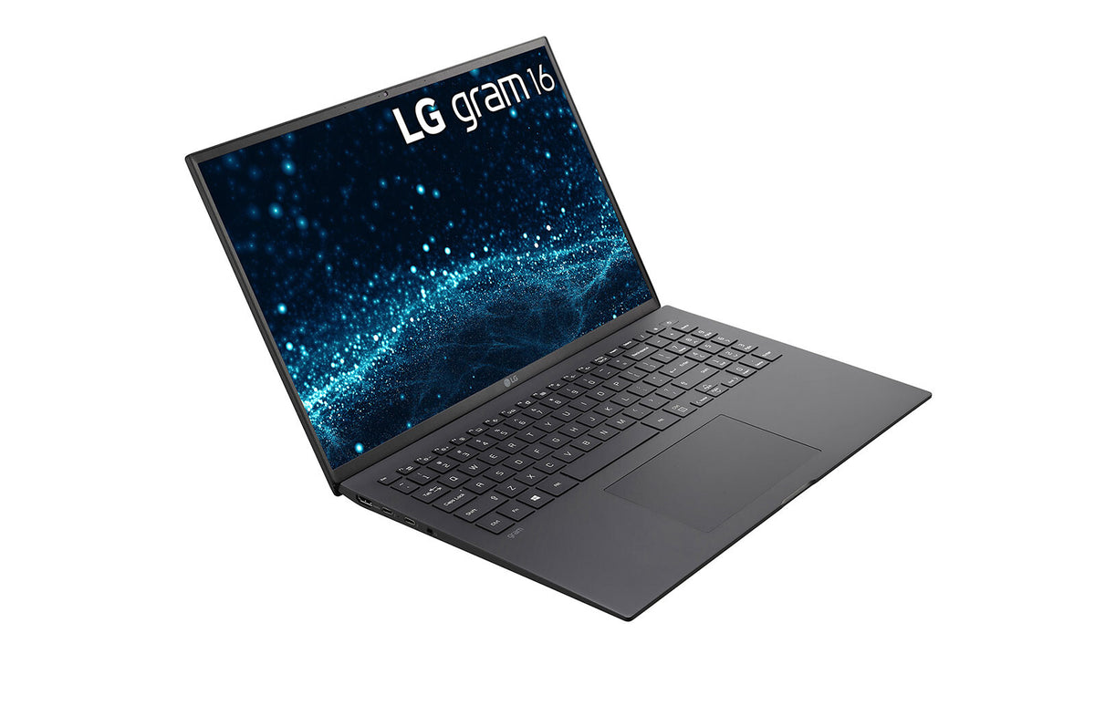 LG Gram 16ZB90R Laptop - 40.6 cm (16&quot;) - Intel® Core™ i7-1360P - 16 GB LPDDR4x-SDRAM - 512 GB SSD - Wi-Fi 6E - Windows 11 Pro - Black