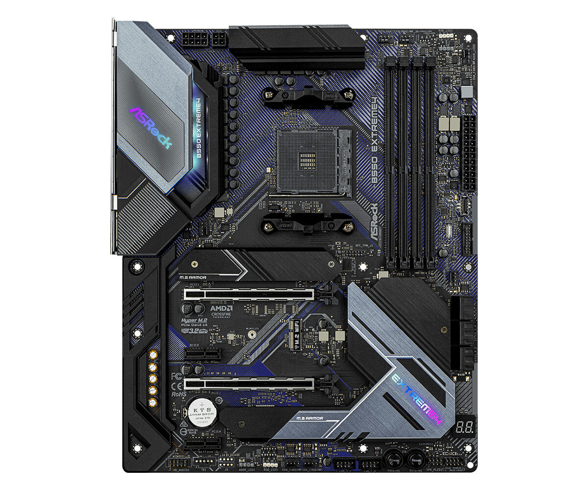 Asrock B550 Extreme4 ATX motherboard - AMD B550 Socket AM4