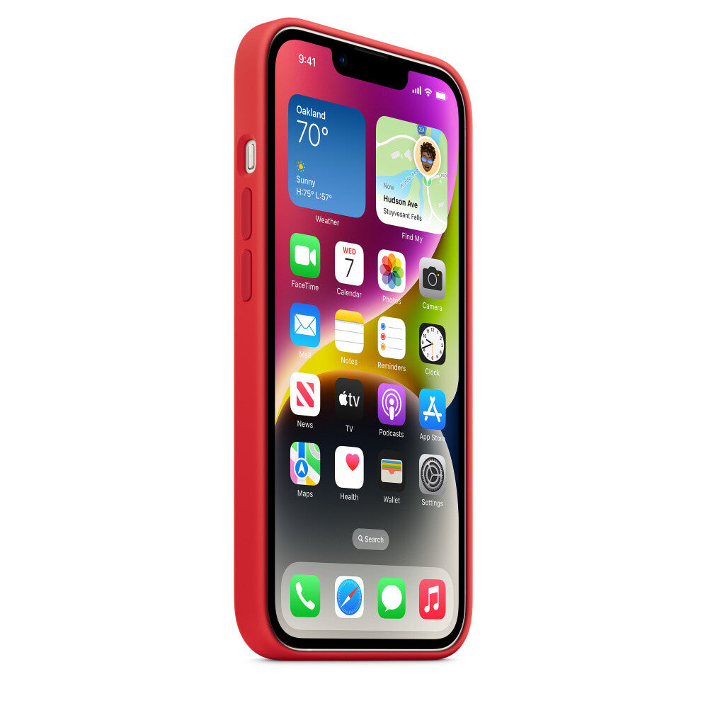 Apple MPRW3ZM/A - Silicone Case with MagSafe for iPhone 14 in (PRODUCT)RED