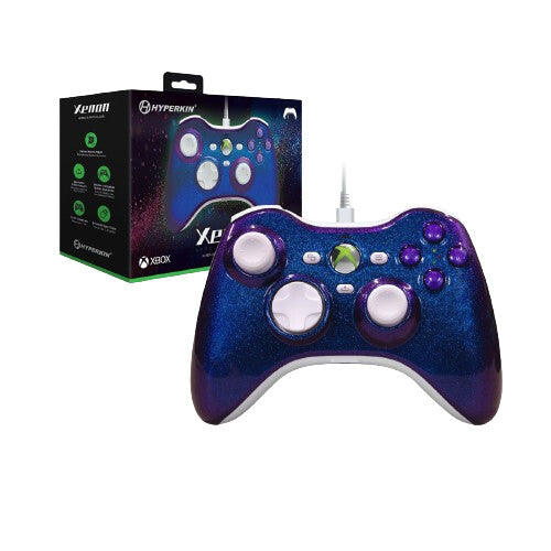 Hyperkin Xenon USB Wired Controller for Xbox Series X|S in Twilight Galaxy