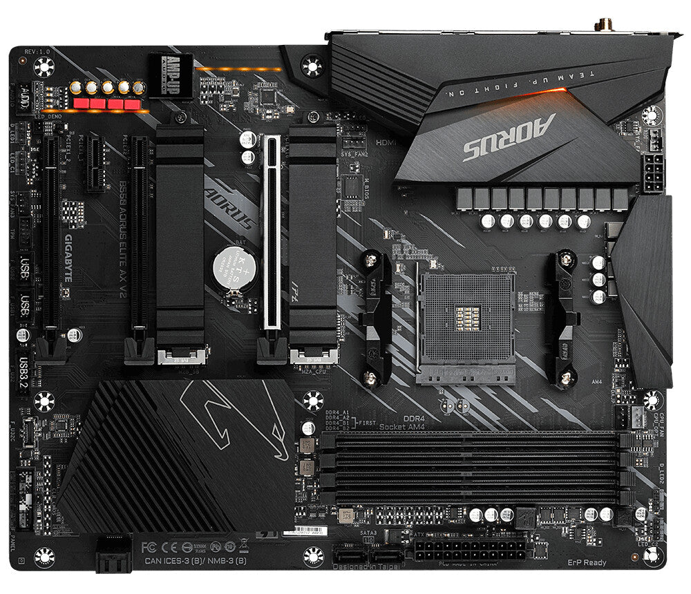 Gigabyte B550 AORUS ELITE AX V2 ATX motherboard - AMD B550 Socket AM4