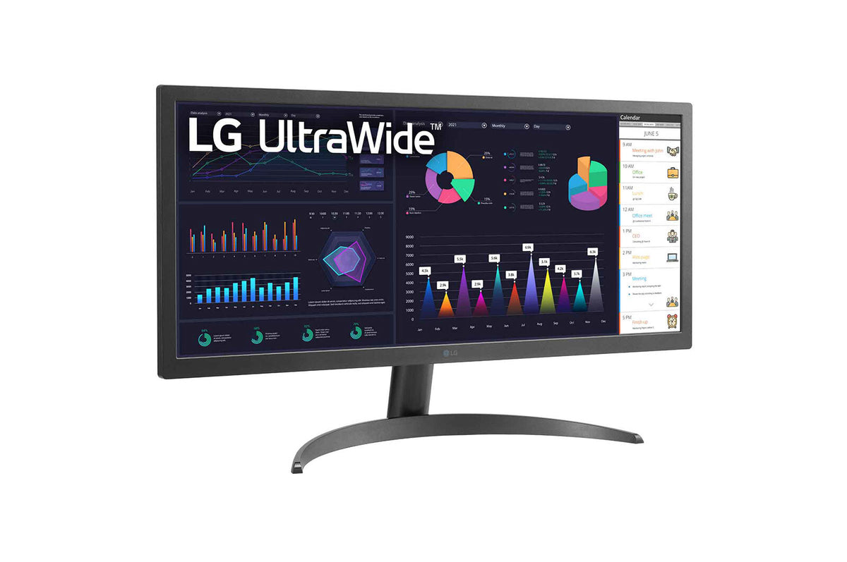 LG 26WQ500-B - 65.3 cm (25.7&quot;) - 2560 x 1080 pixels UltraWide FHD LED Monitor