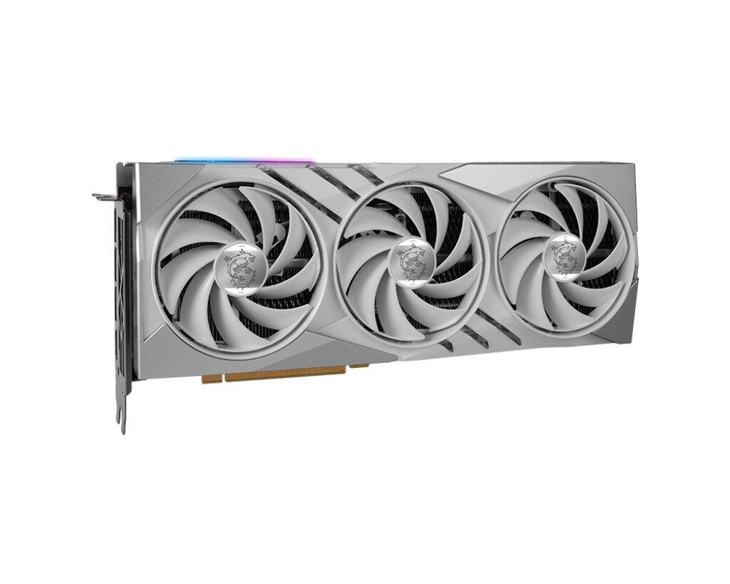 MSI GAMING X SLIM WHITE - NVIDIA 16 GB GDDR6 GeForce RTX 4060 Ti graphics card