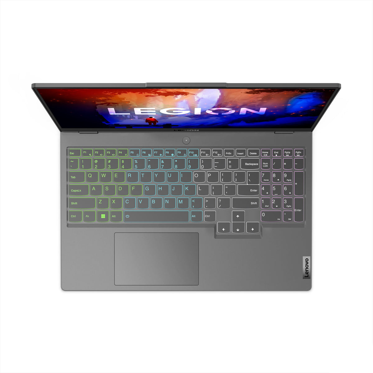 Lenovo Legion 5 15ARH7H Laptop - 39.6 cm (15.6&quot;) - AMD Ryzen™ 7 6800H - 16 GB DDR5-SDRAM - 512 GB SSD - NVIDIA GeForce RTX 3070 Ti - Wi-Fi 6E - Windows 11 Home - Grey