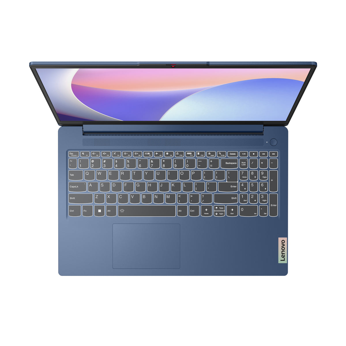 Lenovo IdeaPad Slim 3 Laptop - 39.6 cm (15.6&quot;) - Intel® Core™ i5-12450H - 8 GB LPDDR5-SDRAM - 512 GB SSD - Wi-Fi 5 - Windows 11 Home - Blue