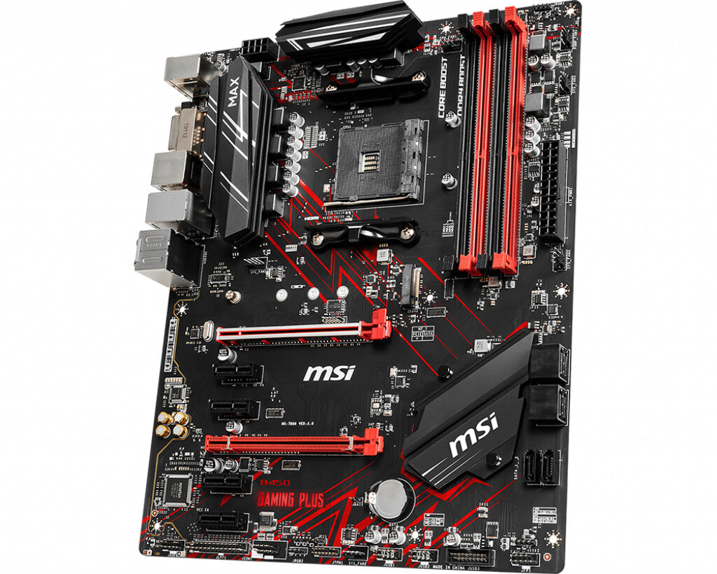 MSI B450 GAMING PLUS MAX ATX motherboard - AMD B450 Socket AM4