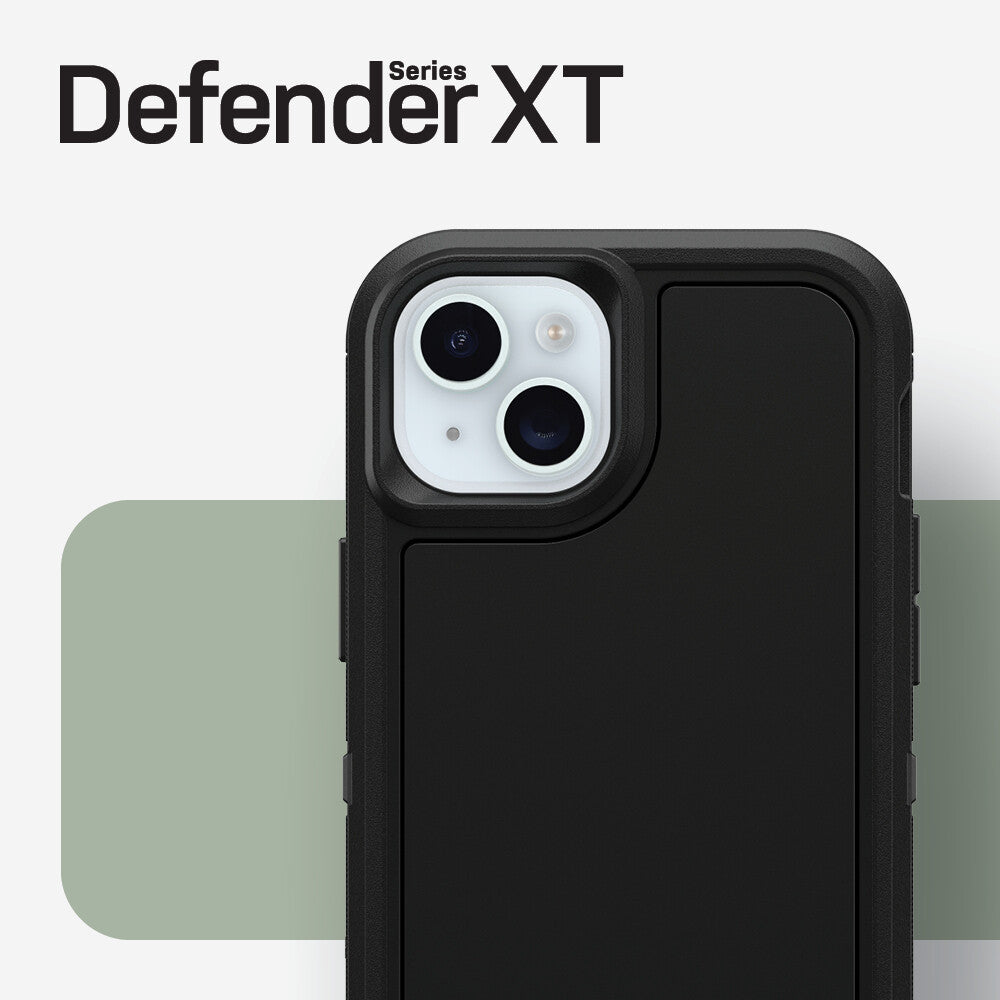 OtterBox Defender XT Series for iPhone 15 Plus in Black