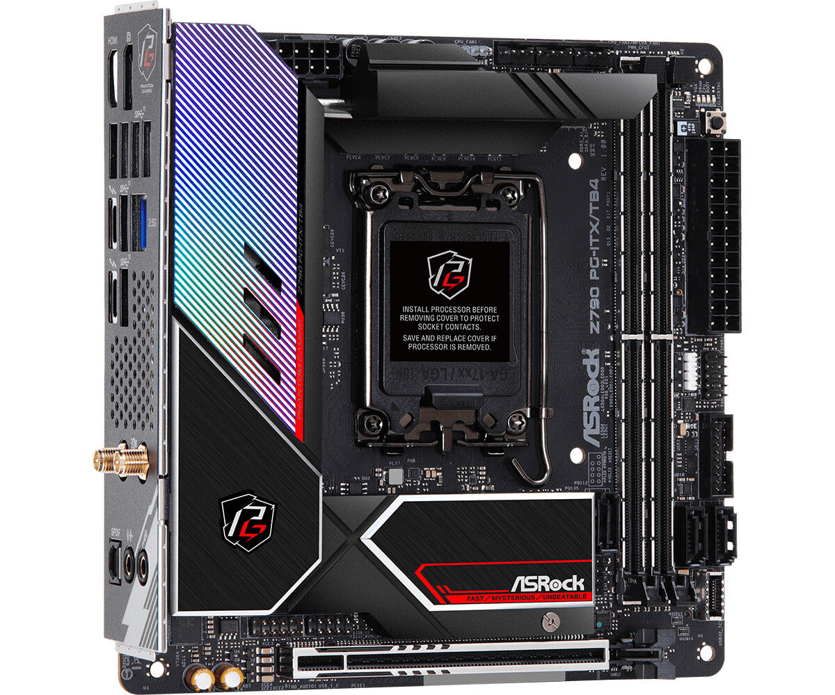 Asrock Z790 PG-ITX/TB4 mini ITX motherboard - Intel Z790 LGA 1700