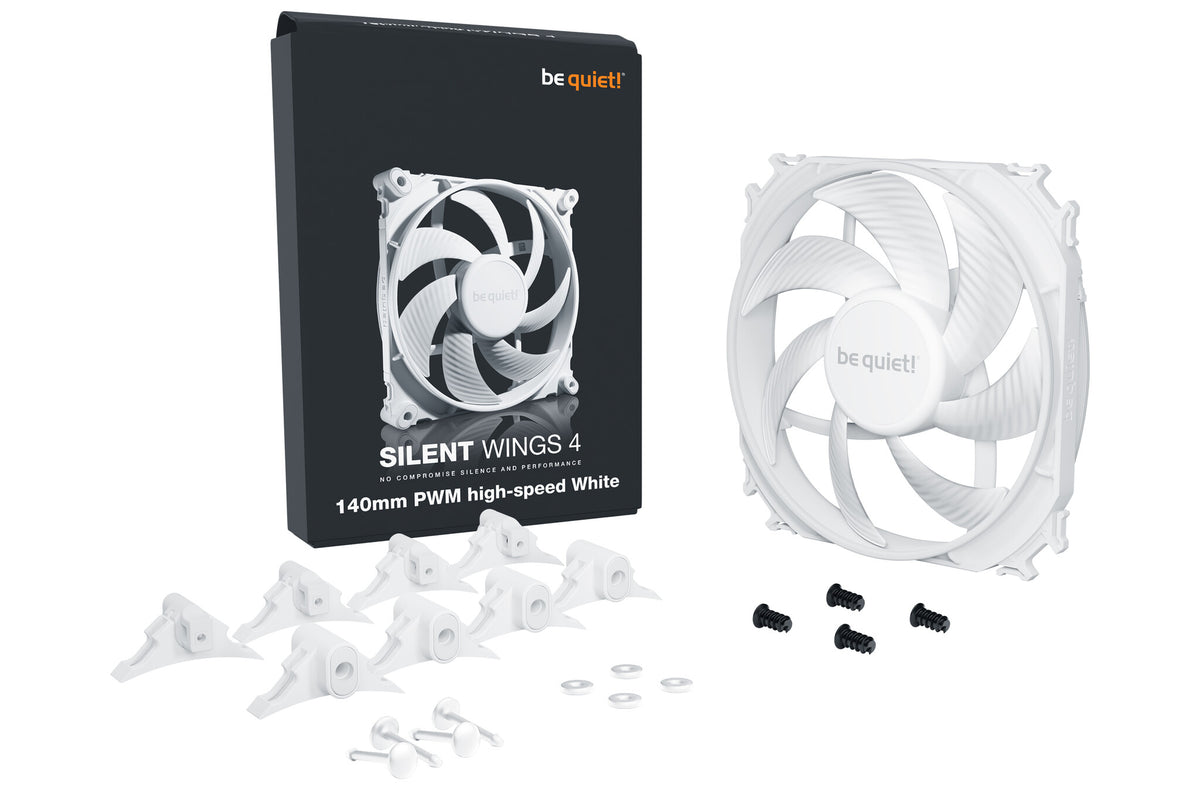 be quiet! BL117 - Computer Case Fan in White - 140mm