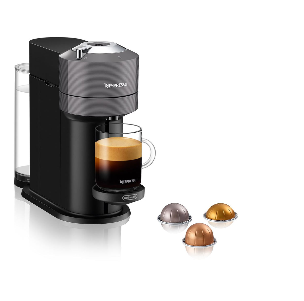 De&#39;Longhi Nespresso Vertuo Next Coffee Machine in Grey