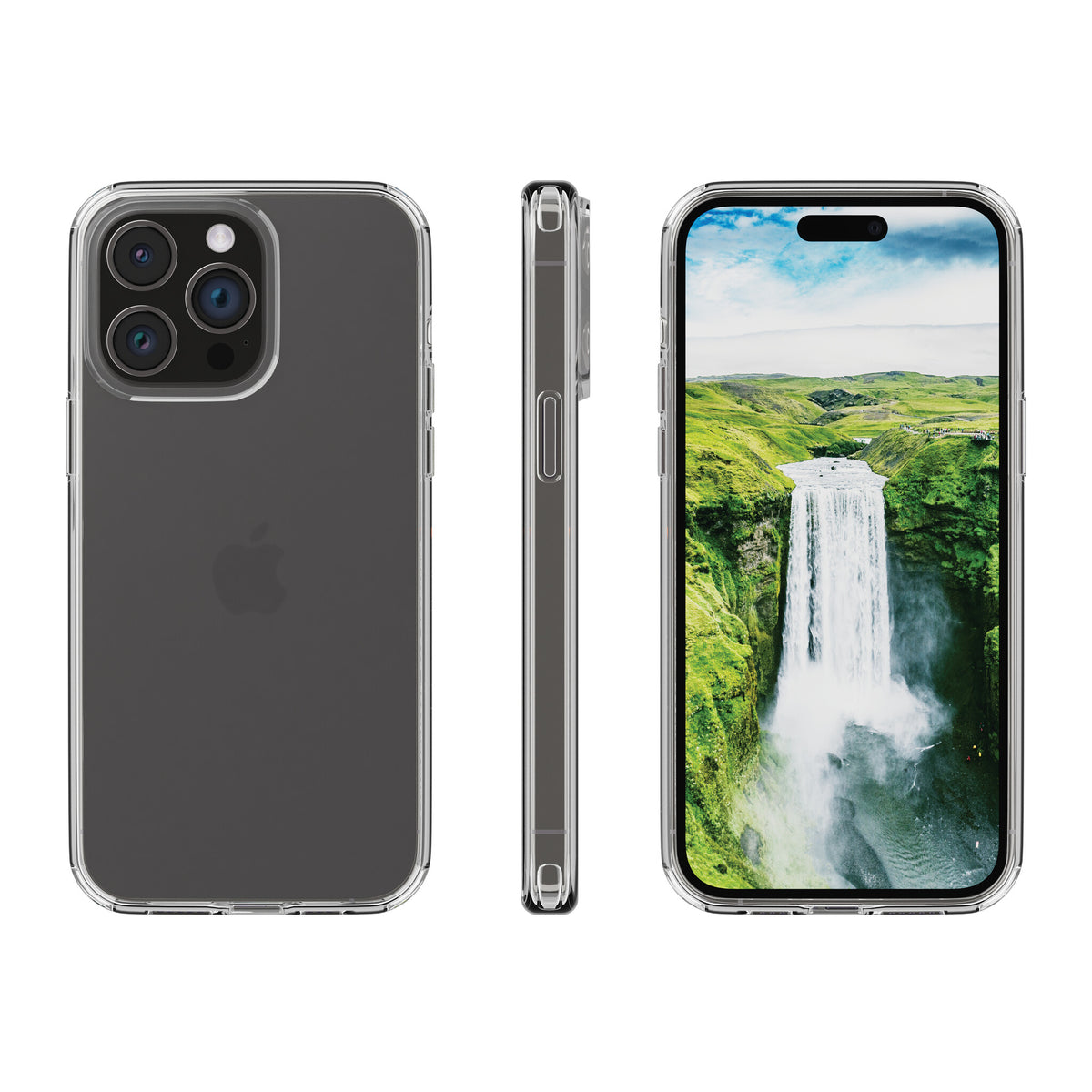 dbramante1928 Iceland Ultra D3O for iPhone 15 Pro Max in Transparent