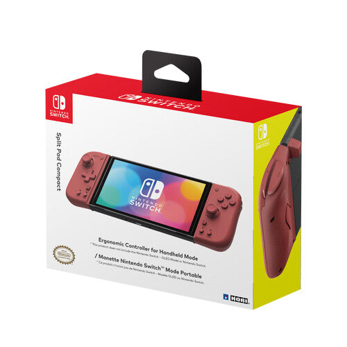 Hori Split Pad Compact - Gamepad Controllers for Nintendo Switch in Apricot Red