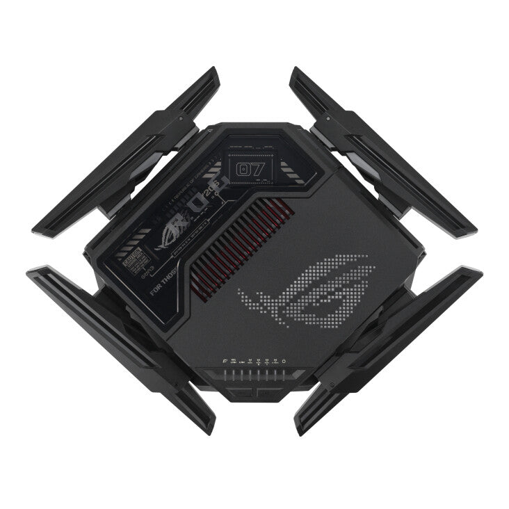 ASUS ROG Rapture GT-BE98 - 10 Gigabit Ethernet Quad-band (2.4 GHz / 5 GHz-1 / 5 GHz-2 / 6 GHz) Router