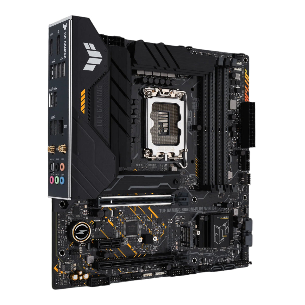 ASUS TUF GAMING B660M- PLUS WIFI D4 micro ATX motherboard - Intel B660 LGA 1700