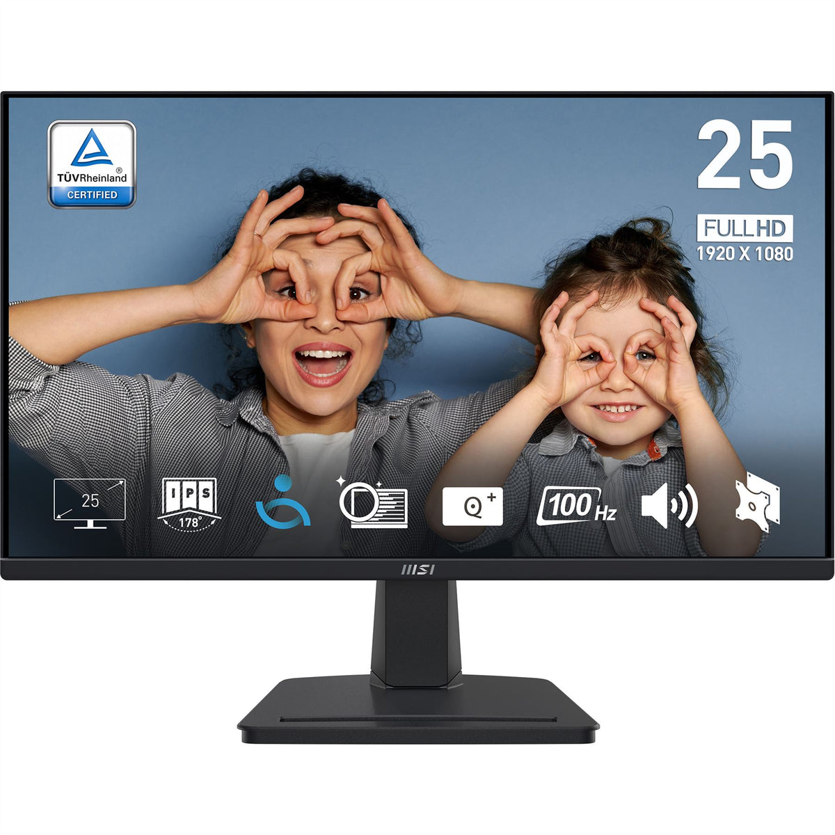 MSI Pro MP251 - 62.2 cm (24.5&quot;) - 1920 x 1080 pixels FHD LED Monitor