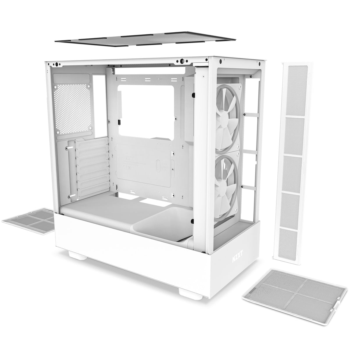 NZXT H5 Elite - ATX Mid Tower Case in White