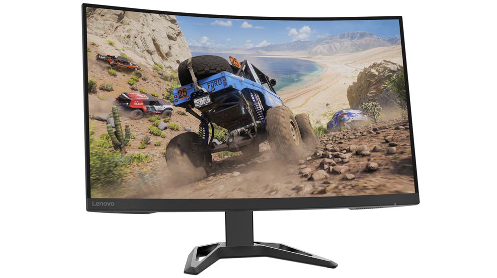 Lenovo G32qc-30 80 cm (31.5&quot;) 2560 x 1440 pixels Quad HD Black Monitor