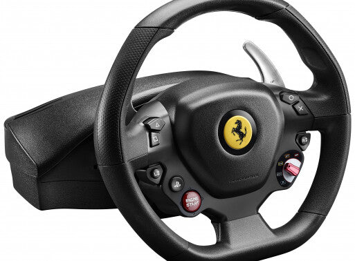 Thrustmaster T80 Ferrari 488 GTB Edition - Wired USB Steering wheel + Pedals for PC / PS4 / PS5