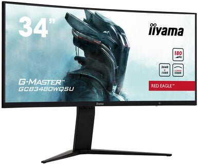 iiyama G-MASTER GCB3480WQSU-B1 - 86.4 cm (34&quot;) - 3440 x 1440 pixels UltraWide QHD LCD Monitor