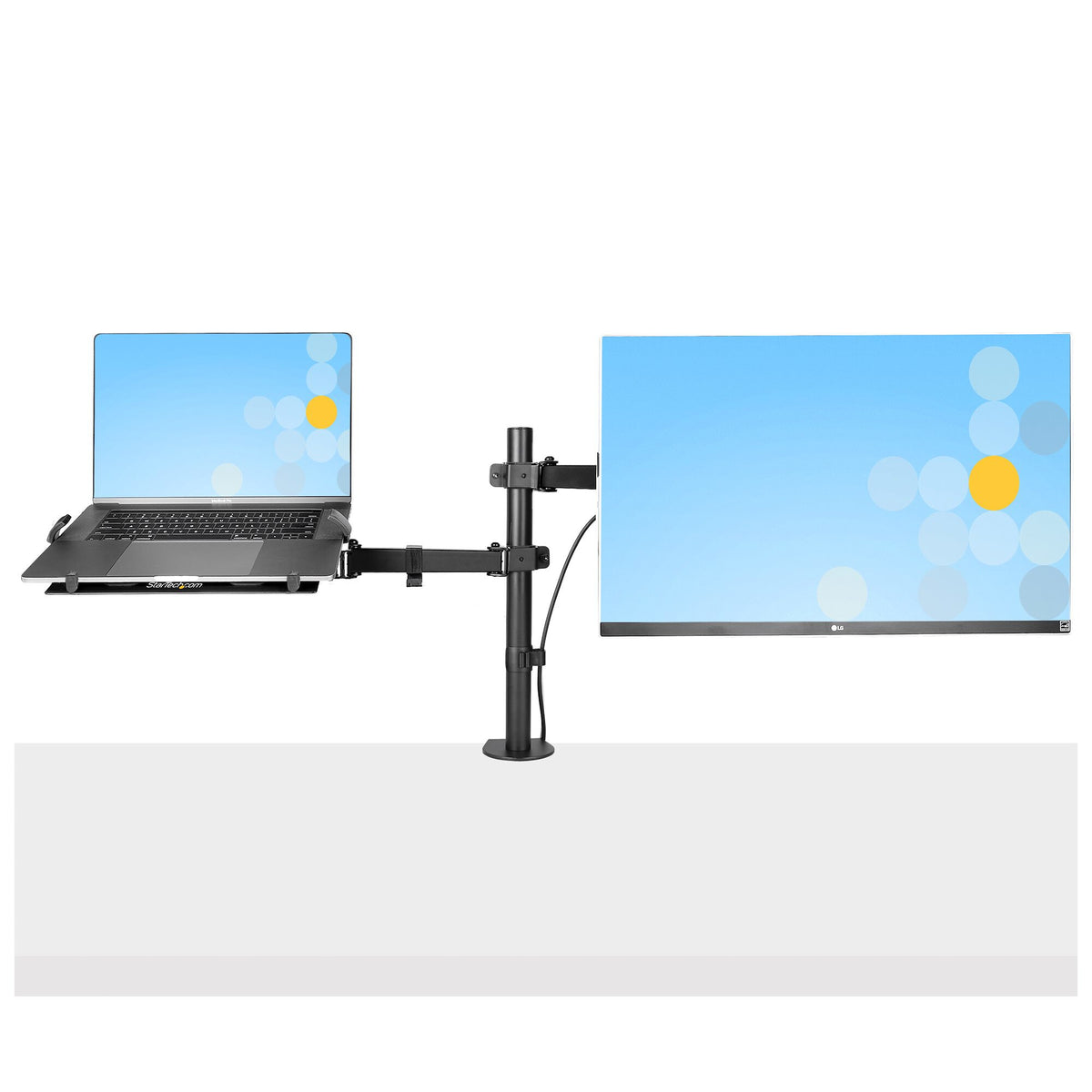 StarTech.com A2-LAPTOP-DESK-MOUNT - Desk monitor / laptop mount for 33 cm (13&quot;) to 86.4 cm (34&quot;)