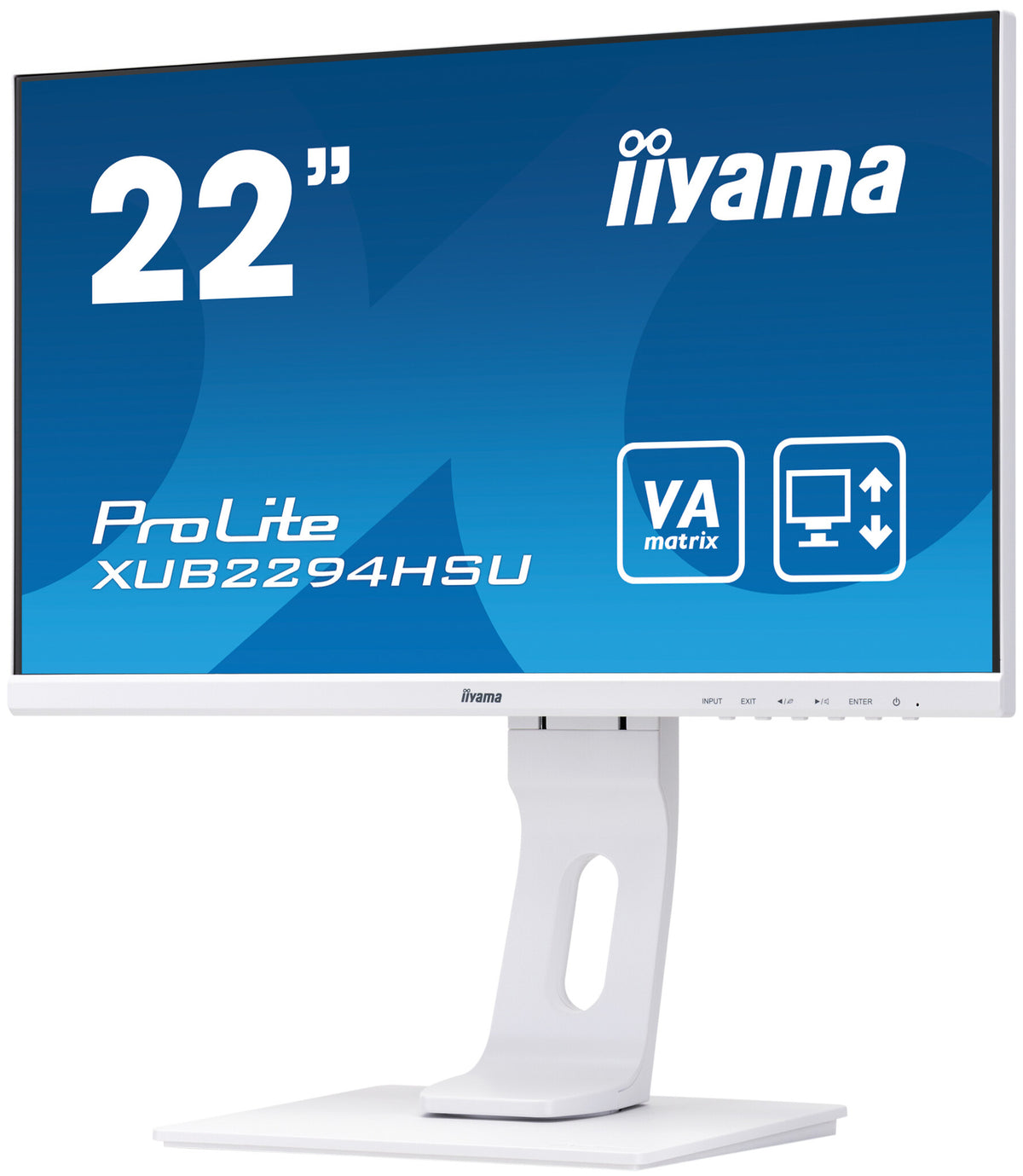 iiyama ProLite XUB2294HSU-W1 - 54.6 cm (21.5&quot;) - 1920 x 1080 pixels FHD LED Monitor