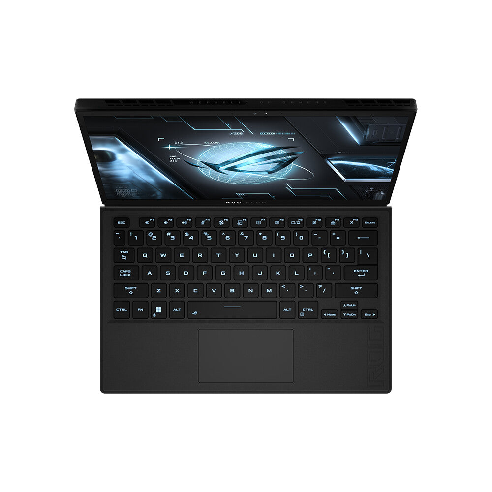 ASUS ROG Flow Z13 Hybrid (2-in-1) - 34 cm (13.4&quot;) - Touchscreen - Intel® Core™ i9-12900H - 16 GB LPDDR5-SDRAM - 1 TB SSD - NVIDIA GeForce RTX 3050 Ti - Wi-Fi 6E - Windows 11 Home - Black