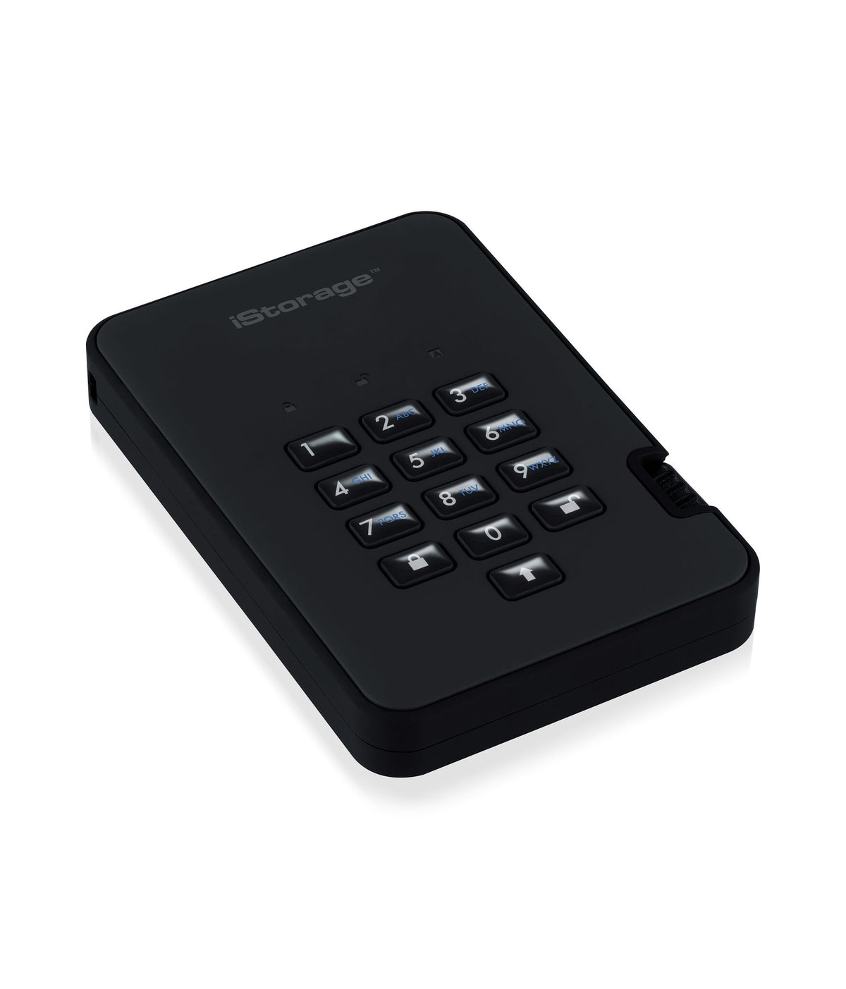 iStorage diskAshur2 - Secure Encrypted External solid state drive in Black - 2 TB