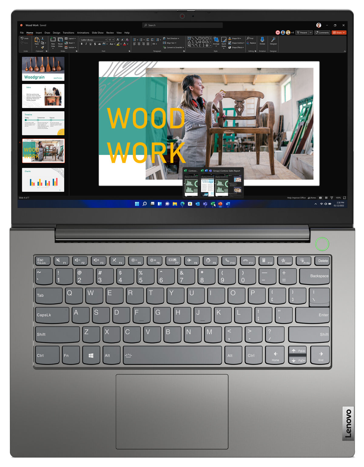 Lenovo ThinkBook 14 G4 IAP Laptop 35.6 cm (14&quot;) - Intel® Core™ i5-1235U - 8 GB DDR4-SDRAM - 256 GB SSD - Wi-Fi 6 - Windows 11 Pro - Grey