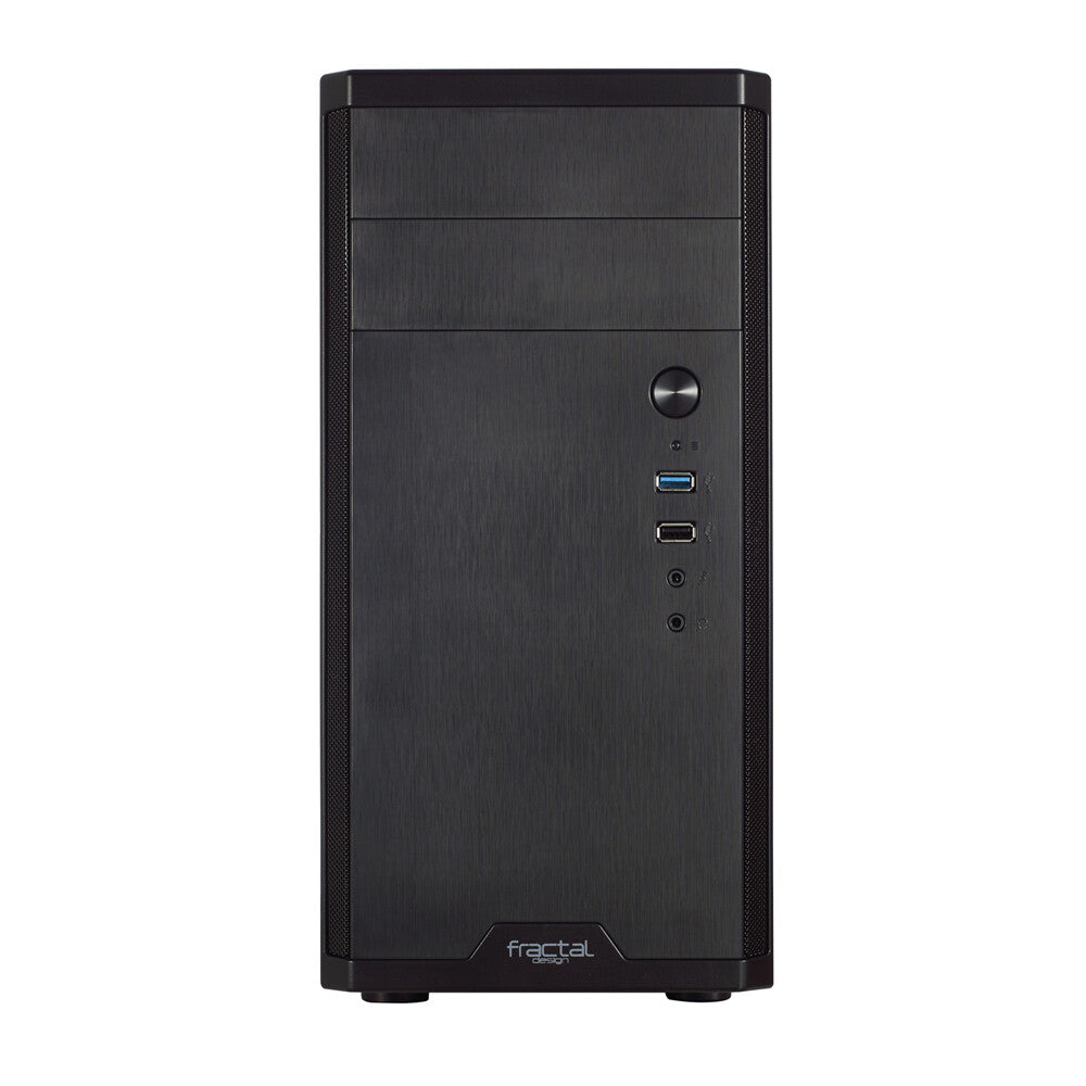 Fractal Design Core 1100 - MicroATX Mini Tower Case in Black