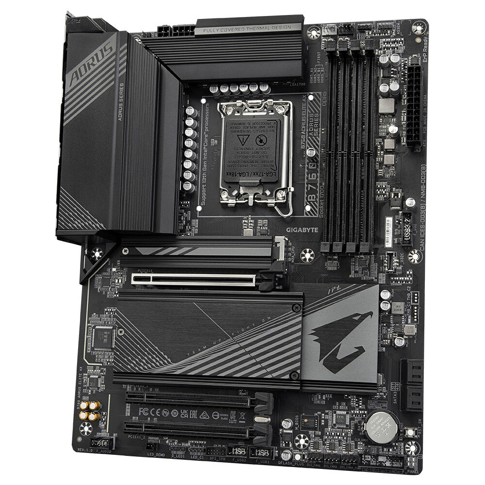 Gigabyte B760 AORUS ELITE AX (rev. 1.0) ATX motherboard - Intel B760 LGA 1700