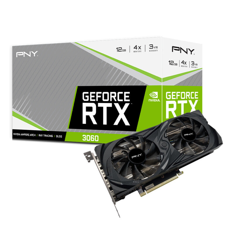 PNY - NVIDIA 12 GB GDDR6 GeForce RTX 3060 graphics card