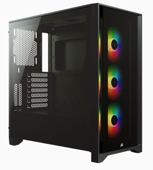 Corsair iCUE 4000X RGB - ATX Mid Tower Case in Black