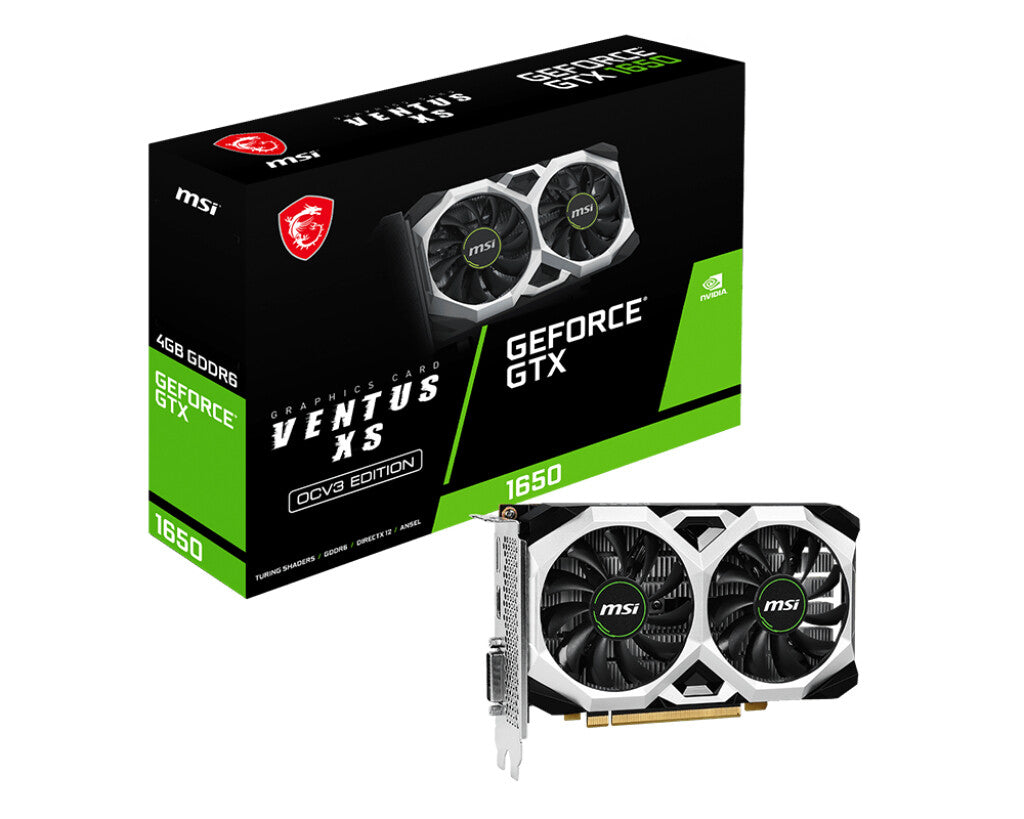 MSI VENTUS XS &quot;OCV3 Edition&quot; - NVIDIA 4 GB GDDR6 GeForce GTX 1660