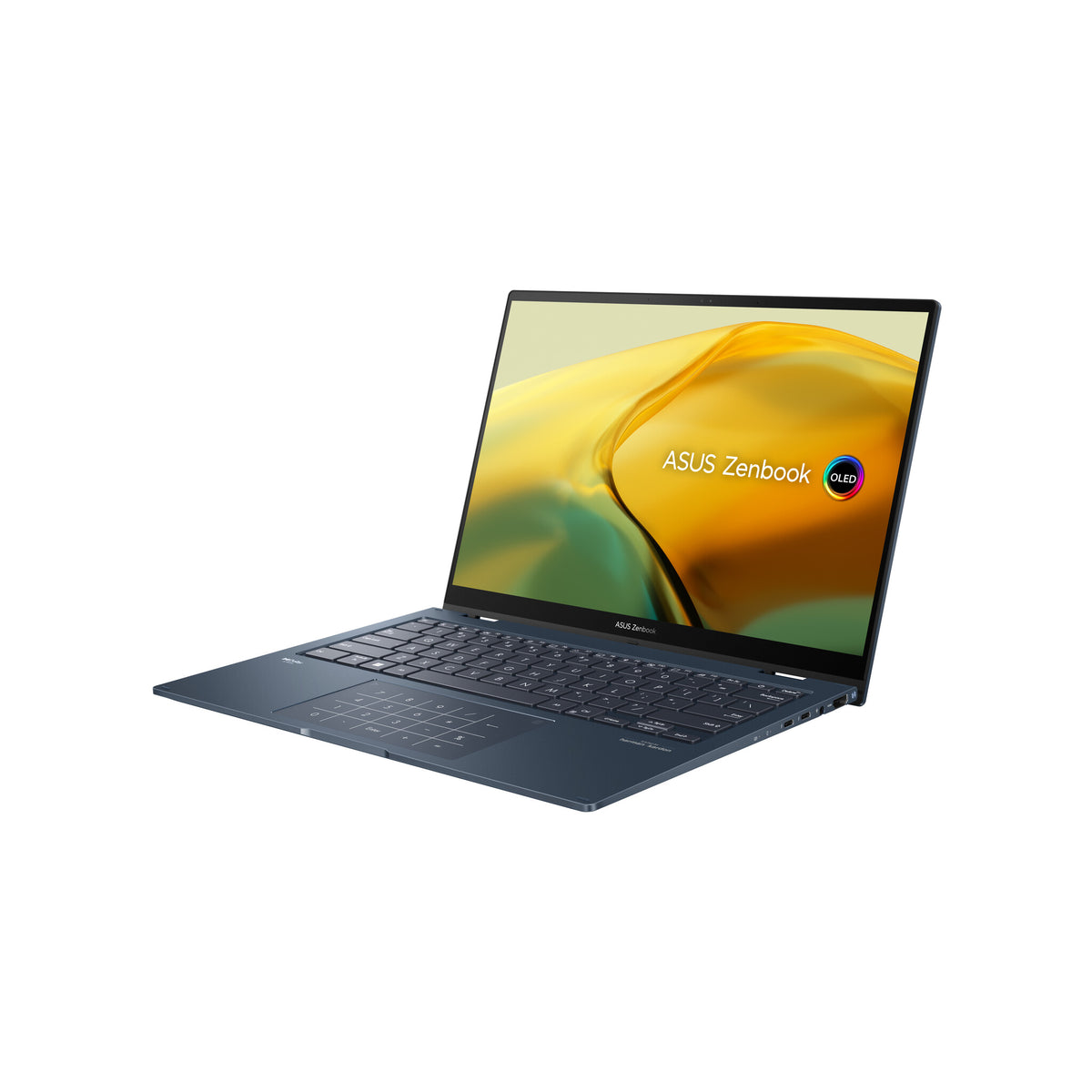 ASUS Zenbook 14 Flip OLED Hybrid (2-in-1) - 35.6 cm (14&quot;) - Touchscreen - Intel® Core™ i7-1360P - 16 GB LPDDR5-SDRAM - 1 TB SSD - Wi-Fi 6E - Windows 11 Home - Blue