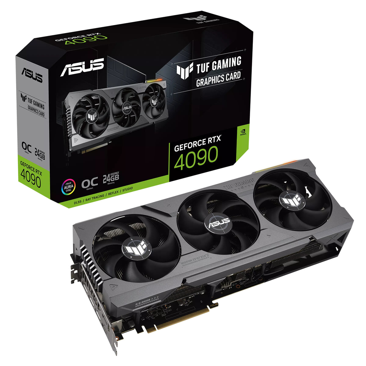 ASUS TUF Gaming OC - NVIDIA 24 GB GDDR6X GeForce RTX 4090 graphics card