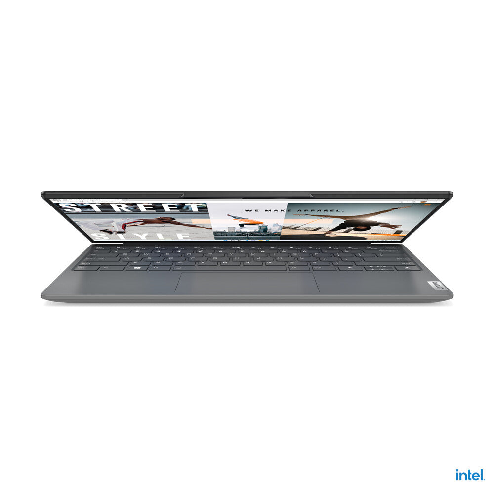 Lenovo Yoga Slim 7 Carbon 13IAP7 Laptop - 33.8 cm (13.3&quot;) - Intel® Core™ i7-1260P - 16 GB LPDDR5-SDRAM - 512 GB SSD - Wi-Fi 6E - Windows 11 Home - Grey