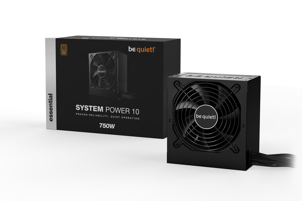 be quiet! System Power 10 - 750W 80+ Bronze Non-Modular Power Supply Unit