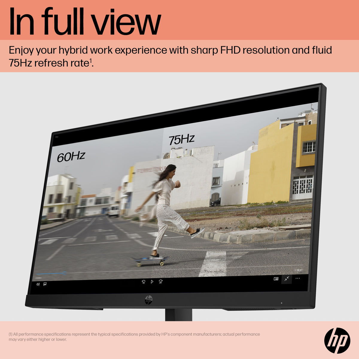 HP P24 G5 - 60.5 cm (23.8&quot;) - 1920 x 1080 pixels Full HD LCD Monitor