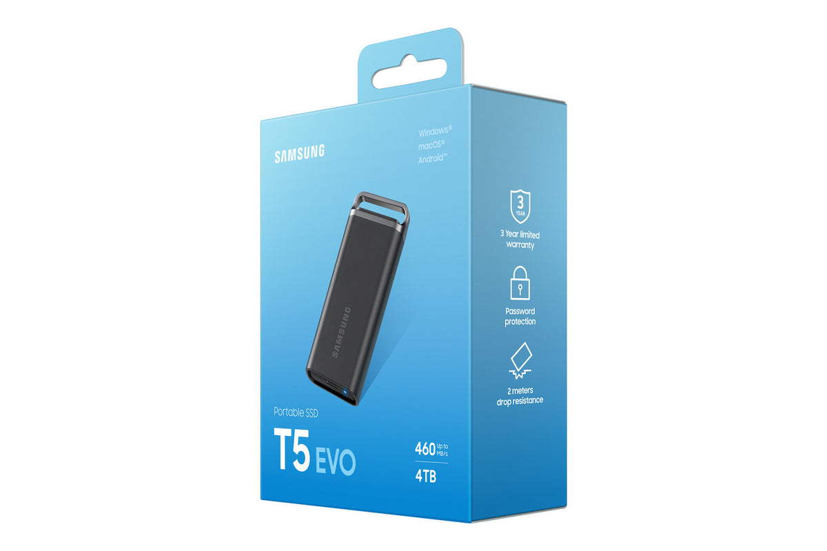 Samsung T5 EVO Portable SSD - 4 TB