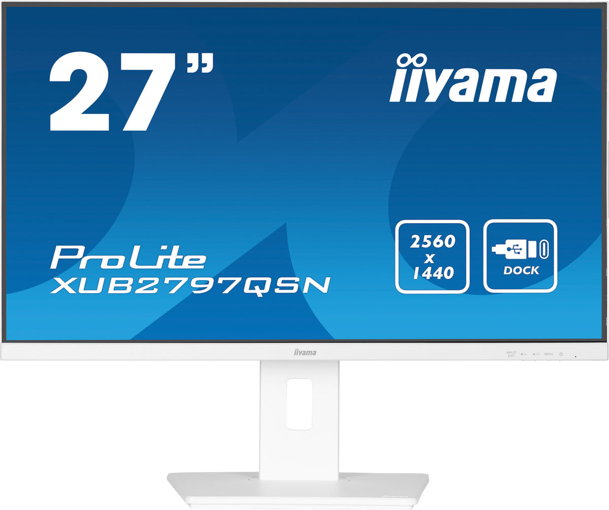 iiyama ProLite XUB2797QSN-W1 - 68.6 cm (27&quot;) - 2560 x 1440 pixels Wide Quad HD LED Monitor