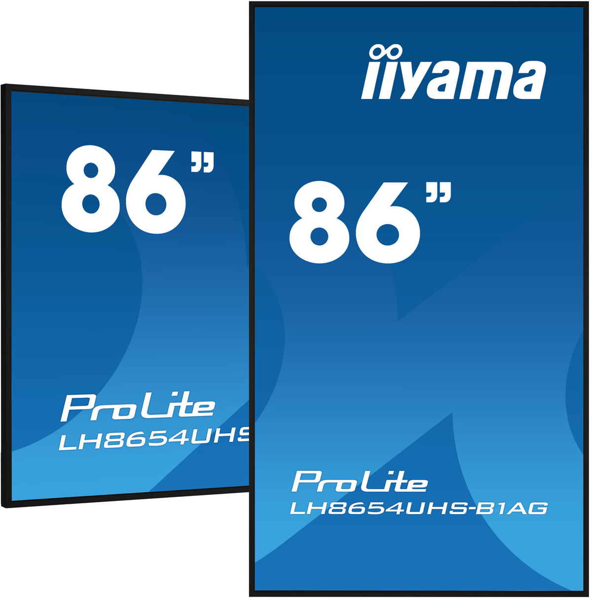 iiyama ProLite LH8654UHS-B1AG - 2.17 m (85.6&quot;) - 3840 x 2160 pixels 4K UHD LED Monitor