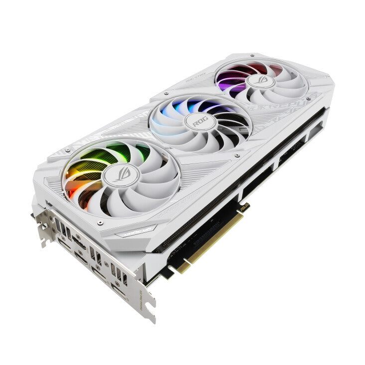 ASUS ROG STRIX V2 &quot;White Edition&quot; - NVIDIA 8 GB GDDR6 GeForce RTX 3070 graphics card